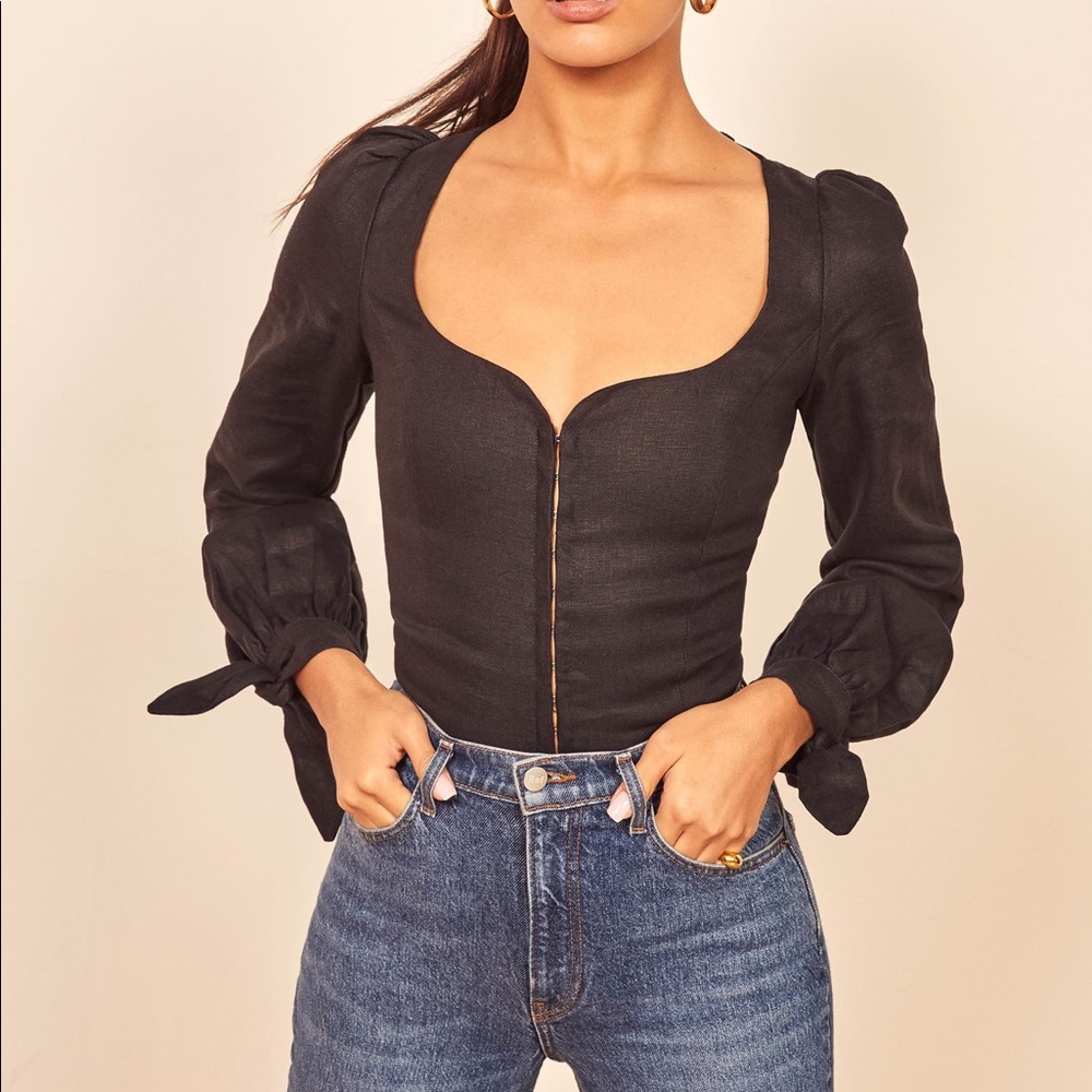 Reformation Orchid Top